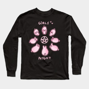 Girls Night Gothic Long Sleeve T-Shirt